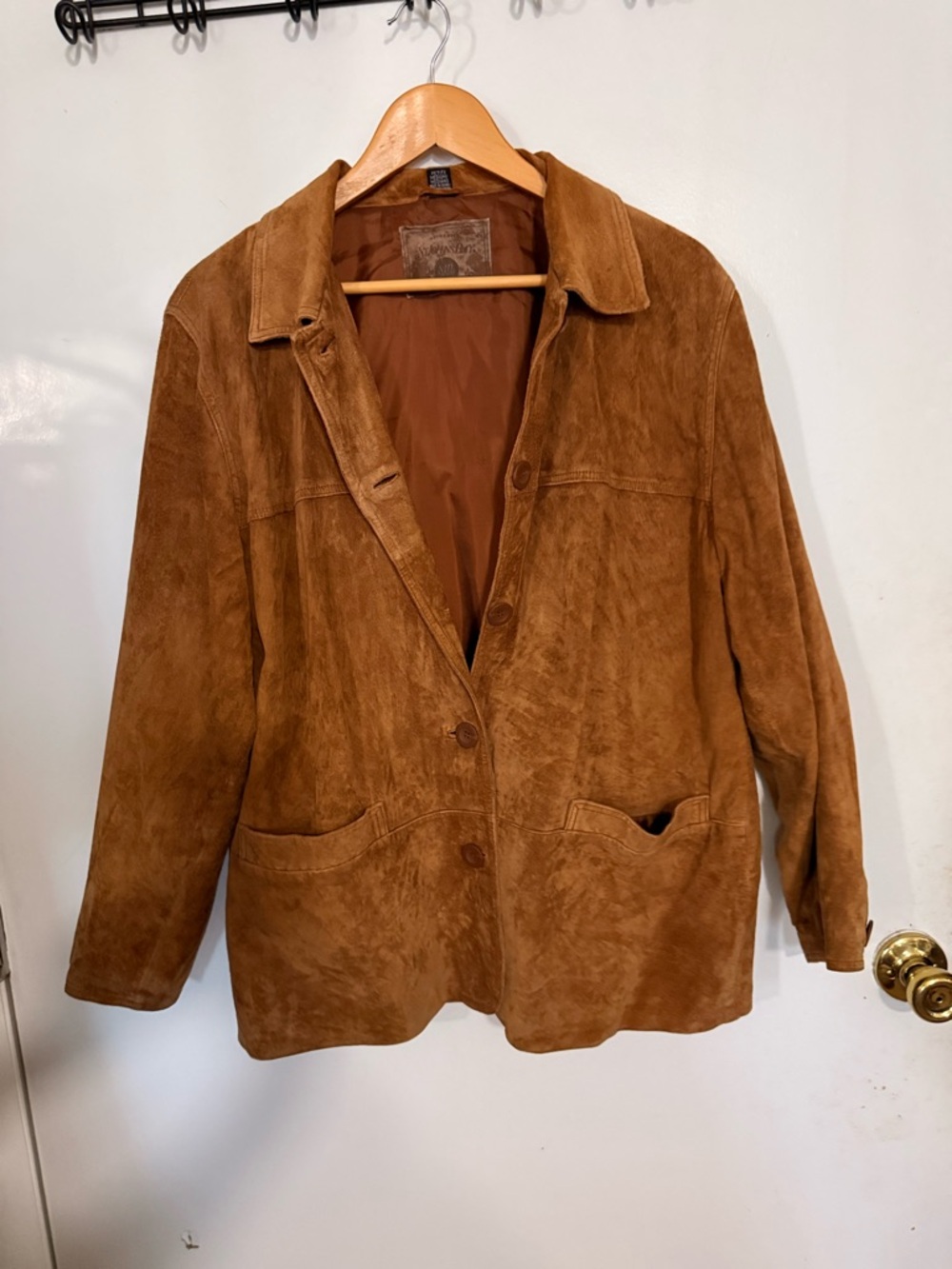 St. John's Bay Brown Suede Women's Jacket